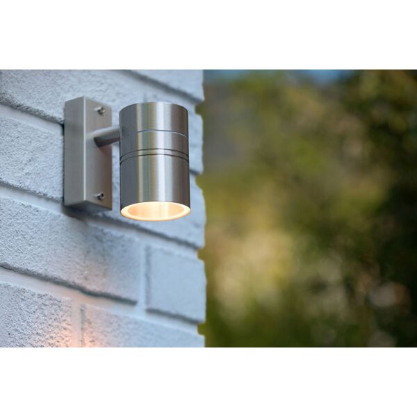 ARNE-LED Outdoor Wall lamp 1xGU10/5W Satin Chrome