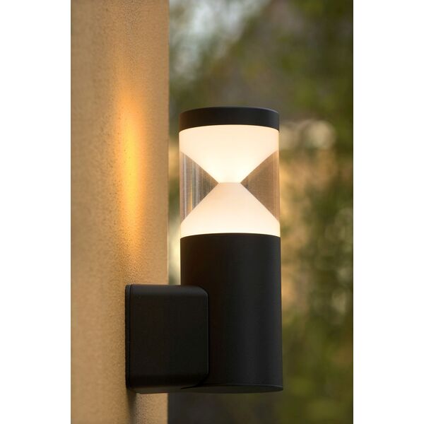 TEO Wall Light LEd 7W IP54 3000K 630LM Black