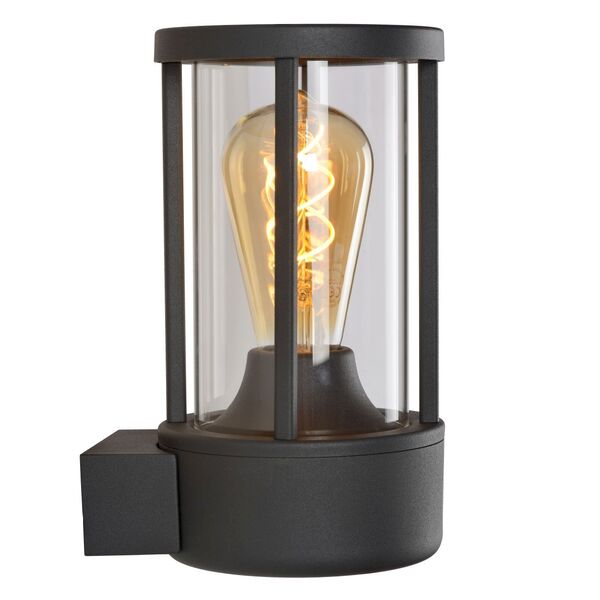LORI Wall Light E27 IP44 H21.8cm Anthracite