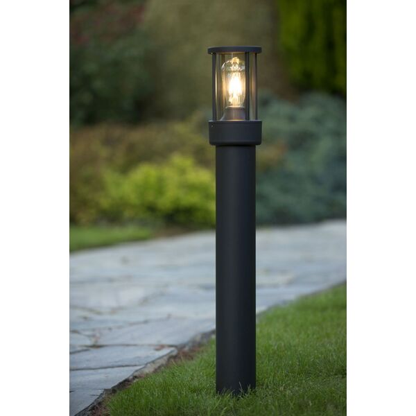 LORI Bollard E27 IP44 H80cm Anthracite