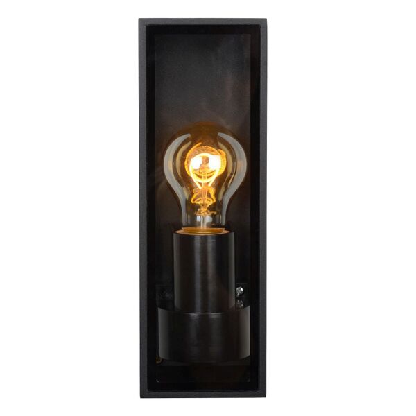 DUKAN Oustide wall lamp E27/15W Black