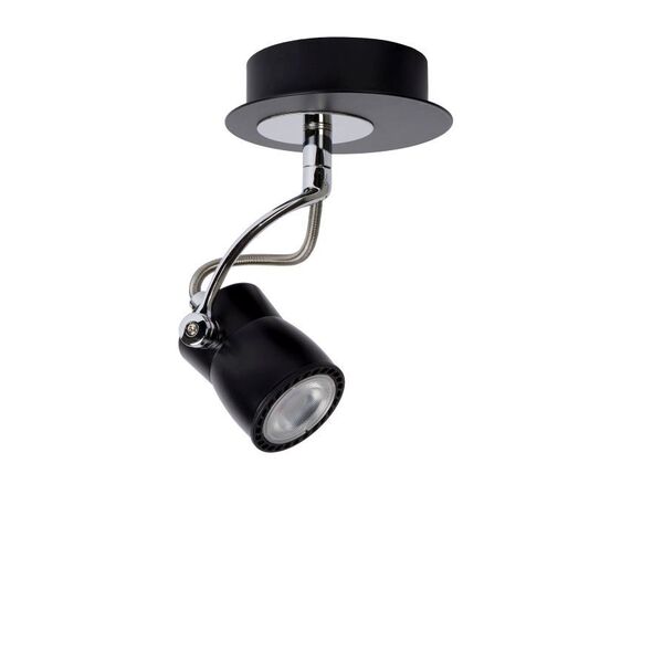 SAMBA Spot LED GU10 5W incl 3000K D10 H15cm Blac