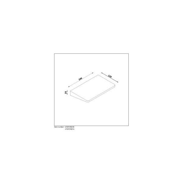 BORO Wall Light LED 8W AC  2700K White