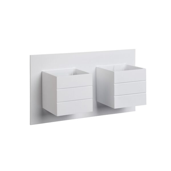 BOK 69B Wall light 2xG9/40W excl. White