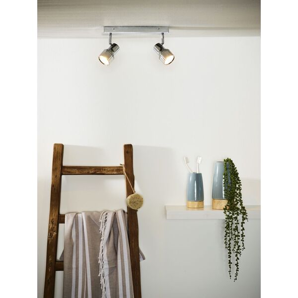 SIRENE-LED Spot 2xGU10/5W incl. Ø10 H11.5 L28cm