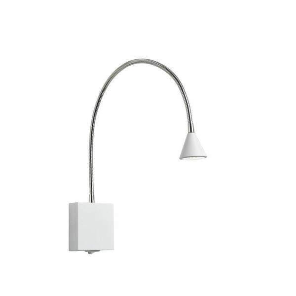 BUDDY Wall Light LED 3W flex L54 (8x8x2,5cm) White