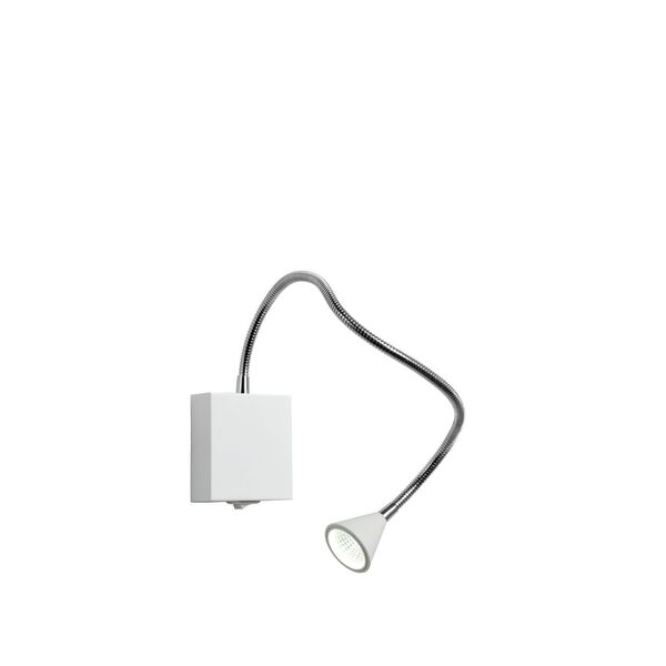 BUDDY Wall Light LED 3W flex L54 (8x8x2,5cm) White