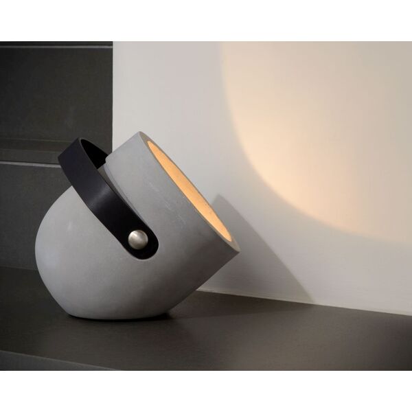 COPAIN Table Lamp E27 Concreet H24cm Taupe