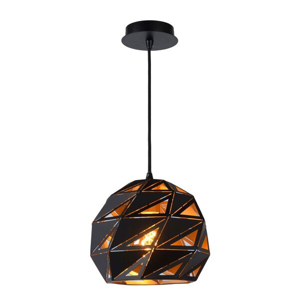 MALUNGA Pendant E27 Ø25cm Black/Gold