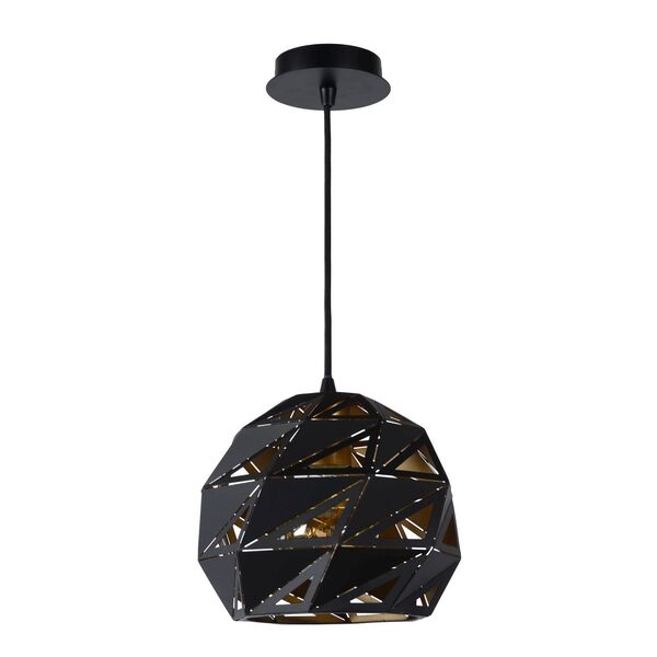 MALUNGA Pendant E27 Ø25cm Black/Gold