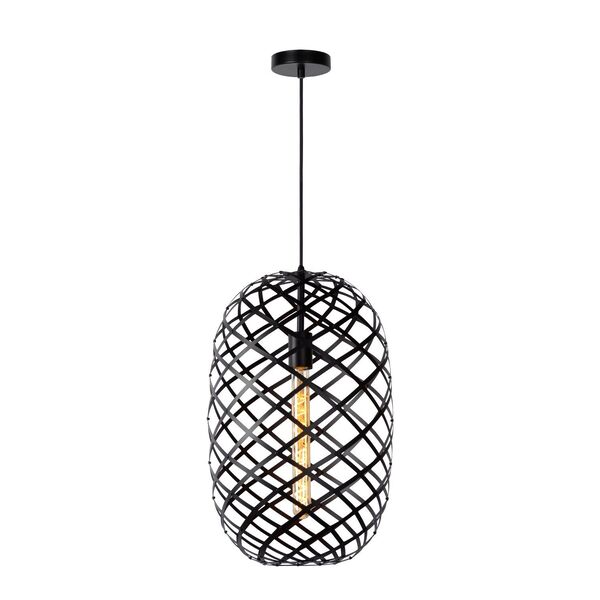 WOLFRAM Pendant  E27 Ø 32cm Black