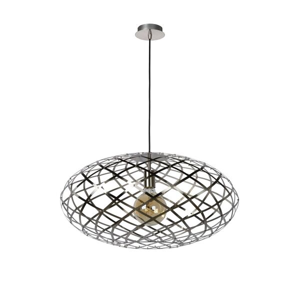 WOLFRAM Pendant  E27 Ø 65cm Satin Chrome
