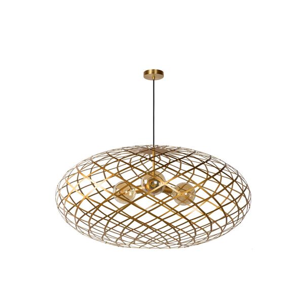 WOLFRAM Pendant 3x E27 Ø 99cm Sandy Gold