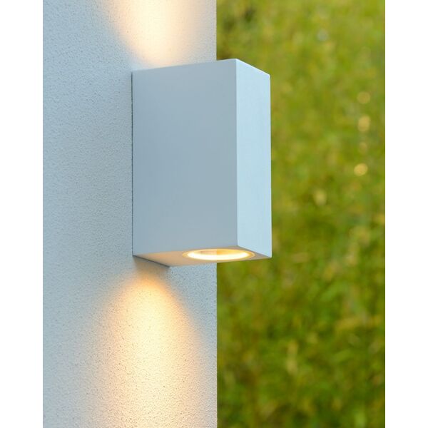 ZORA-LED Wall Light 2xGU10/5W L9 W6.5 H15cm White