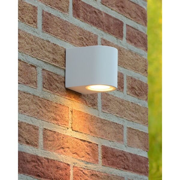 ZORA-LED Wall Light GU10/5W L9 W6.5 H8cm White