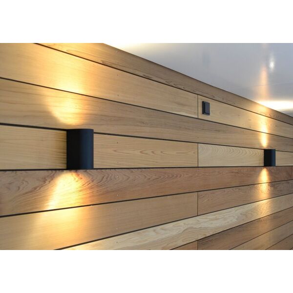 ZORA-LED Wall Light 2xGU10/5W L9 W6.5 H15cm Black