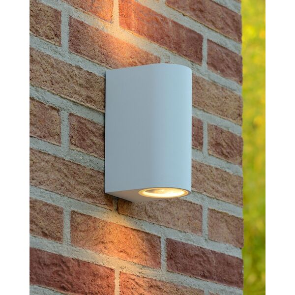 ZORA-LED Wall Light 2xGU10/5W L9 W6.5 H15cm White