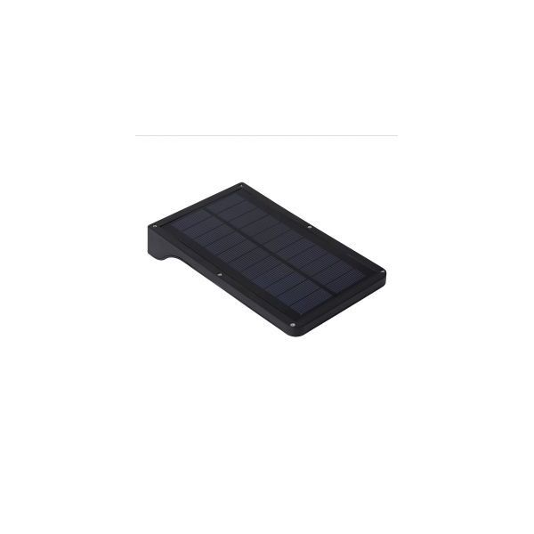 BASIC Wall Light + Sensor IP44 11/19/3cm Black