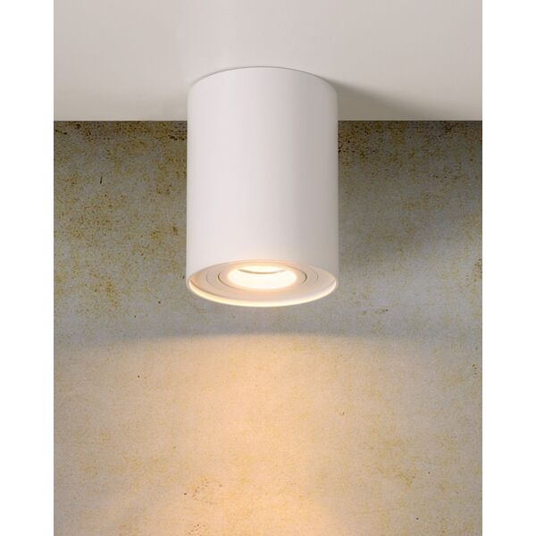 TUBE Spot Round GU10 D9.6 H12.5cm White