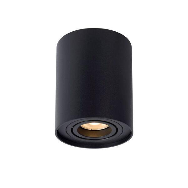 TUBE Spot Round GU10 D9.6 H12.5cm Black