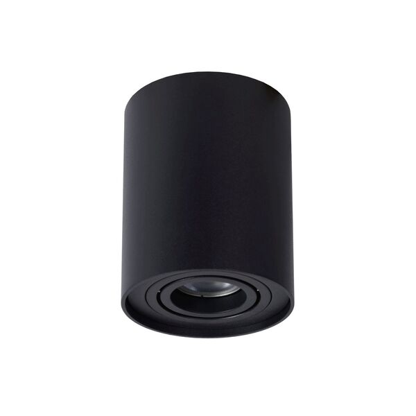 TUBE Spot Round GU10 D9.6 H12.5cm Black