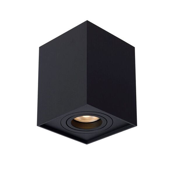 TUBE Spot GU10 built upSquare 9.6/9.6/12.5cm Black