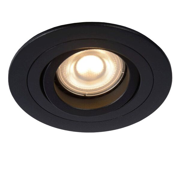 TUBE Spot Round D9cm GU10 excl Black