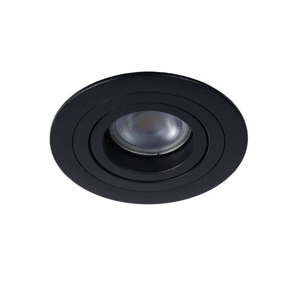 TUBE Spot Round D9cm GU10 excl Black