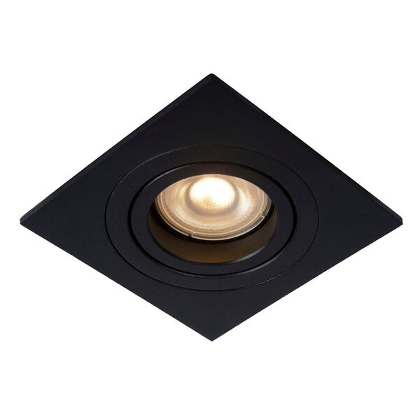 TUBERecessed Downlight Square Ø9.2cm Black