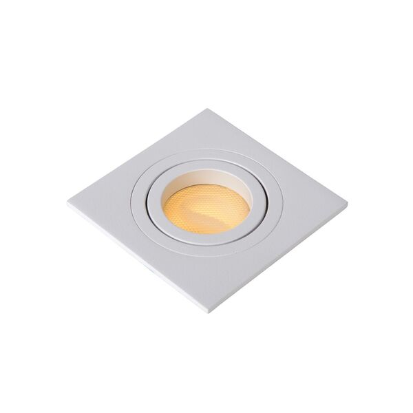 TUBE Spot Square D9.2cm GU10 excl White