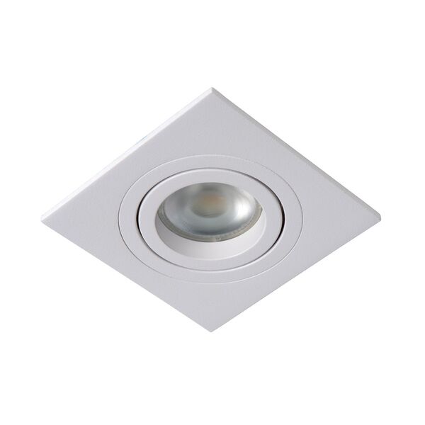 TUBE Spot Square D9.2cm GU10 excl White