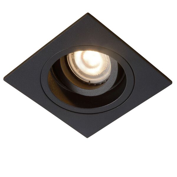 EMBED Downlight Square GU10 Ø9cm Black