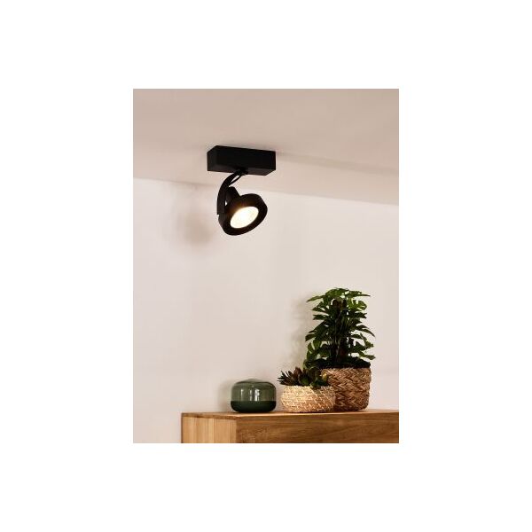 DORIAN Ceiling spotlight Dim-to-Warm GU10 12W Blac