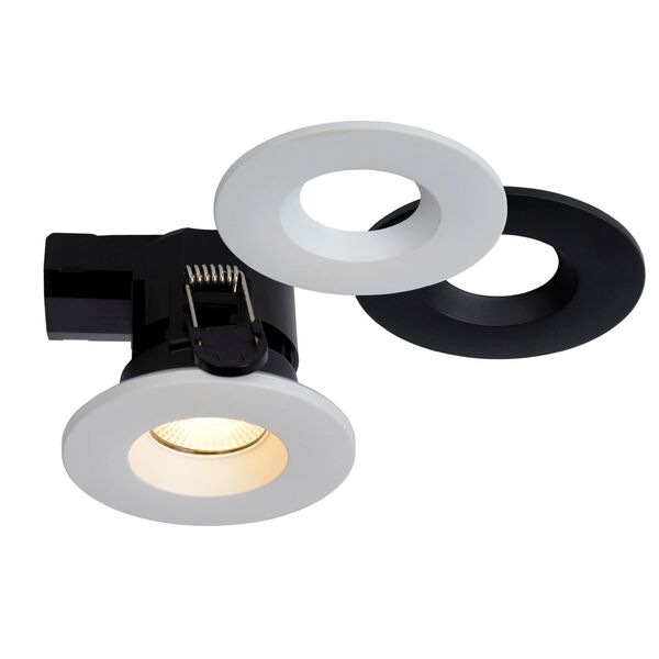 BINKY LED RecessedSpot 6.5W Ø8.8cm Black/White