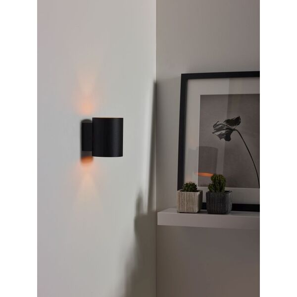 XERA Wall Light Round 1xG9 D8 H10 W10cm Gold/Black
