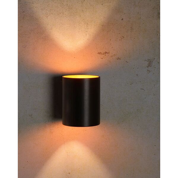 XERA Wall Light Round 1xG9 D8 H10 W10cm Gold/Black