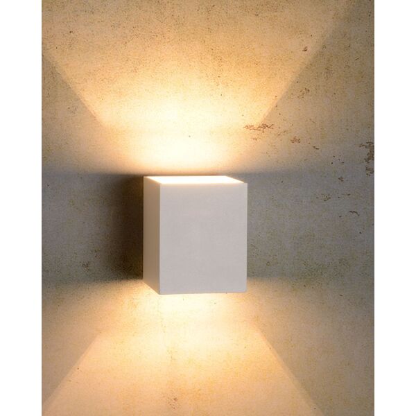 XERA Wall Light Square 1x9-G9 H10 W10 L8.2cm White