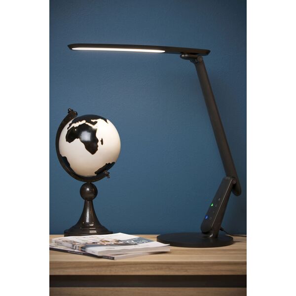 PRACTICO Desklamp LED with USB 10W DTW  Black