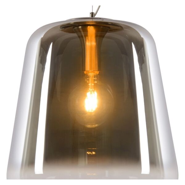 GLORIO Pendant E27 Ø45 H50cm Smokey