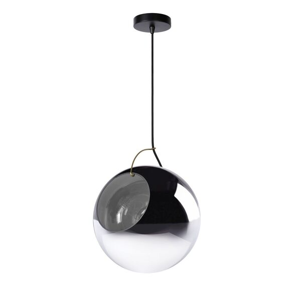 JAZZLYNN Pendant E27 Ø30cm Smoke Glass