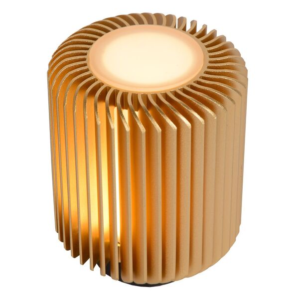 TURBIN Table lamp LED 5W H13.7 Ø10.6 Satin Brass