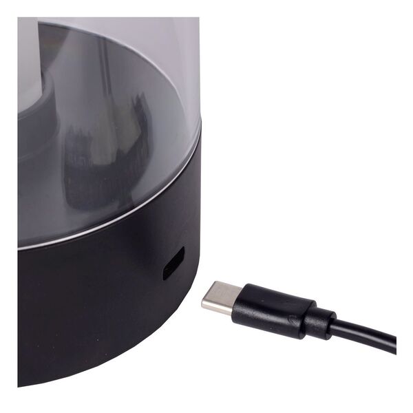 TRIBUN Table lamp Led 3W Matt Black /  plexi