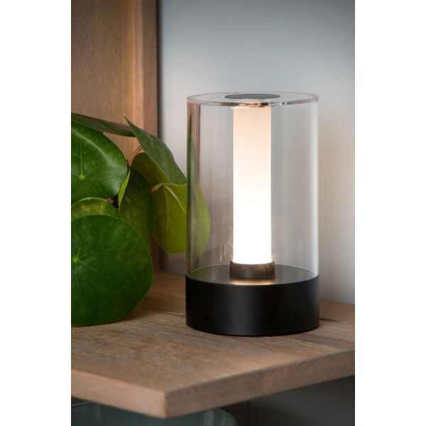 TRIBUN Table lamp Led 3W Matt Black /  plexi