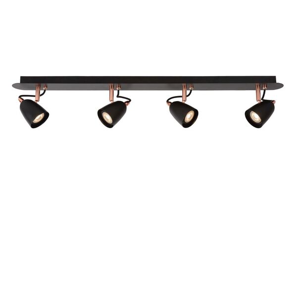 RIDE-LED Spot 4xGU10/5W incl 3000K Red Copper