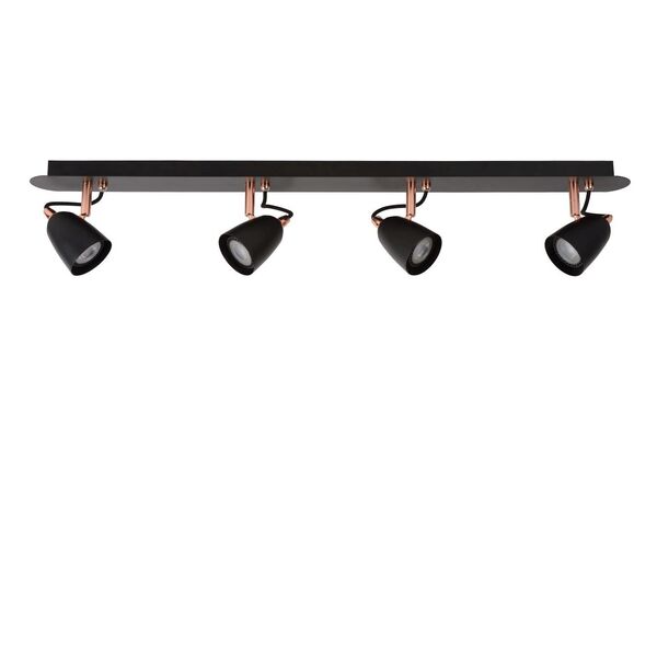 RIDE-LED Spot 4xGU10/5W incl 3000K Red Copper