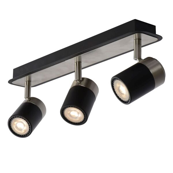 LENNERT Spot 3xGU10/5W incl Black