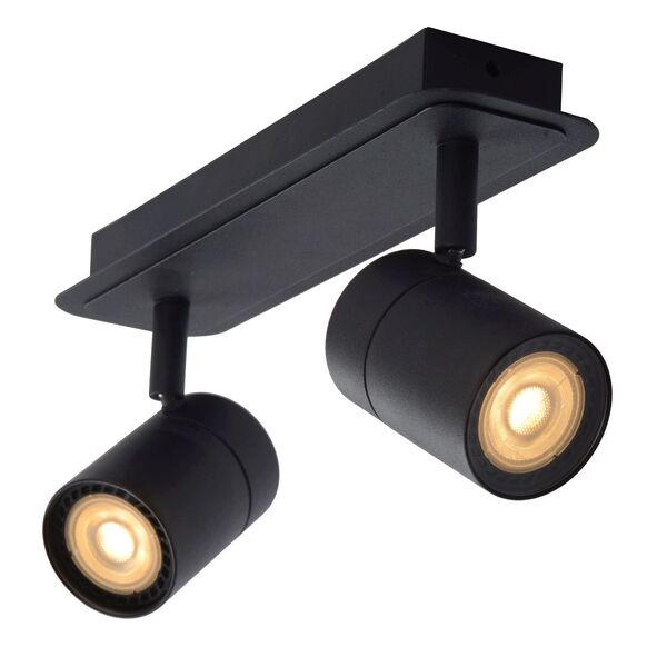 LENNERT Ceiling spotlight 2x5W/GU10 Matt Black