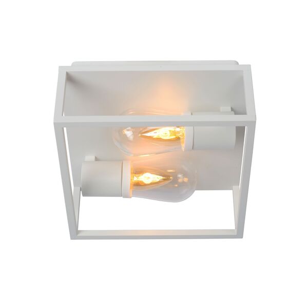 CARLYN Ceiling Light Bathroom 2x E14/6W White