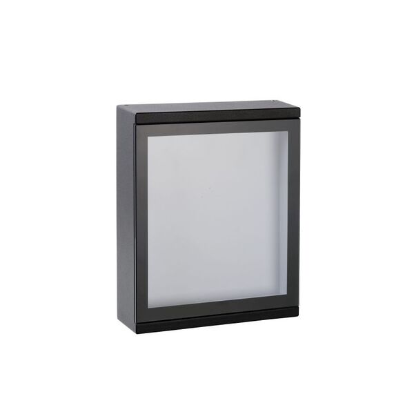 CADRA Wall Light LED 6W IP65 L16 W5 H20cm Black