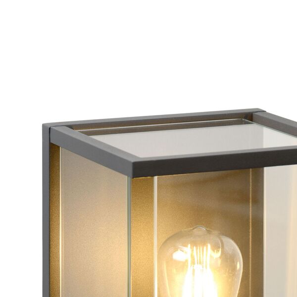 CLAIRE-LED  Wall Light IP54 1xE27 Max60W Anthracit